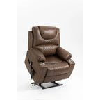 Fauteuil inclinable, fauteuil releveur, canapé de relaxation, alimentation électrique pour personnes âgées (position allongée à 180 degrés)