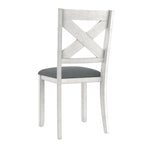 Ensemble table de salle à manger extensible avec 4 chaises et un banc | Bois d'hévéa massif | Pour 6-8 personnes