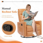 Fauteuil inclinable manuel avec fonction pivotante et glissante