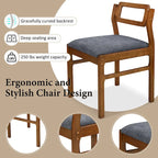 Ensemble table et chaises de salle à manger extensibles en bois, ensemble table et chaises de salle à manger du milieu du siècle avec 2 rallonges et étagère de rangement