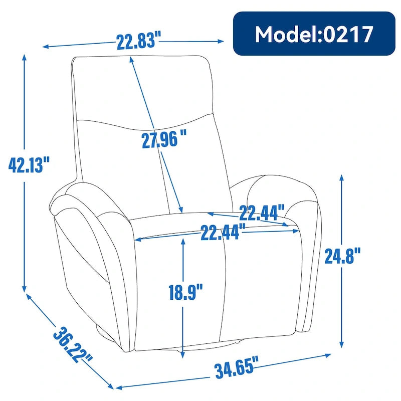 Fauteuil inclinable électrique pivotant à 270° en cuir PU | Fauteuil à bascule, Salon