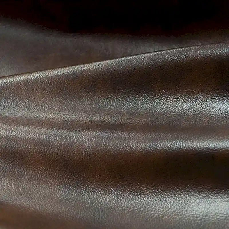 Ensemble canapé, causeuse et fauteuil en cuir pleine fleur | Fabriqué aux États-Unis | Ressorts en S, pieds en noyer