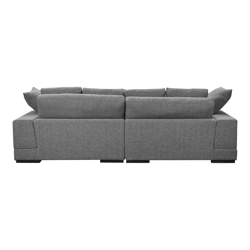 Canapé sectionnel réversible avec méridienne convertible | Cadre en bois massif | Polyester, 106 po L