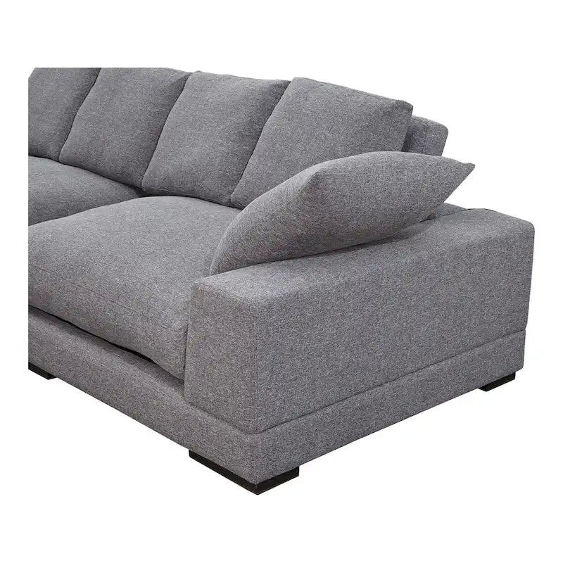 Canapé sectionnel réversible avec méridienne convertible | Cadre en bois massif | Polyester, 106 po L