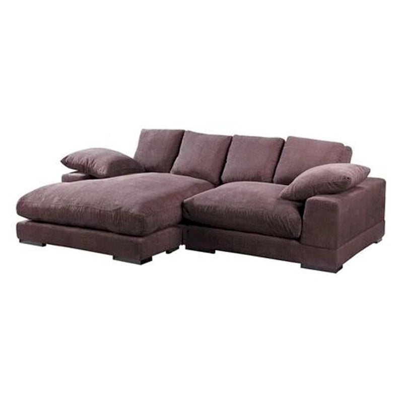 Canapé sectionnel réversible avec méridienne convertible | Cadre en bois massif | Polyester, 106 po L