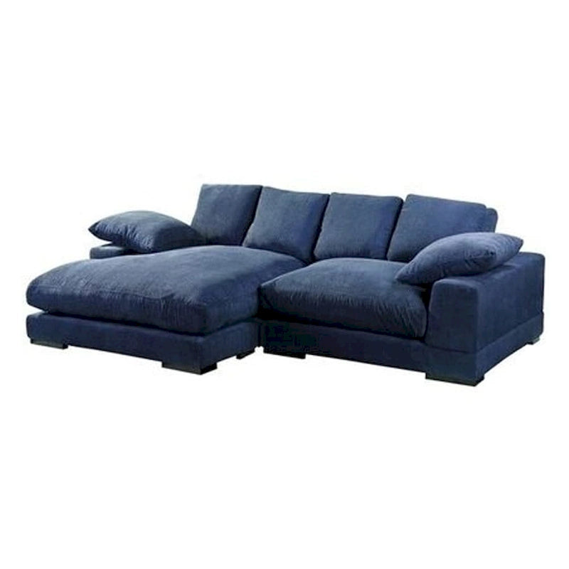 Canapé sectionnel réversible avec méridienne convertible | Cadre en bois massif | Polyester, 106 po L