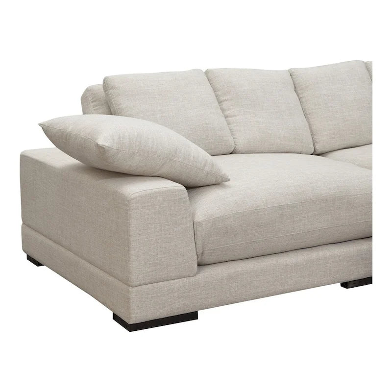 Canapé sectionnel réversible avec méridienne convertible | Cadre en bois massif | Polyester, 106 po L