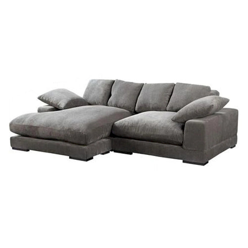 Canapé sectionnel réversible avec méridienne convertible | Cadre en bois massif | Polyester, 106 po L