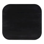 Table basse rustique en acacia massif | Naturel ou noir vieilli | Capacité de 45 kg