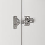 Armoire penderie autoportante de 63 pouces de large avec tiroirs
