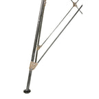 Lot de 2 chaises de salle à manger en rotin | Style bohème du milieu du siècle | Capacité de 113 kg, naturel