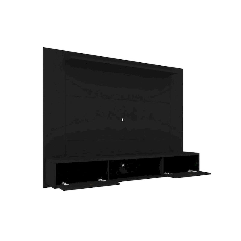 Meuble TV mural flottant de 180 cm | Style moderne du milieu du siècle | Convient aux téléviseurs de 65 po