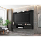Meuble TV mural flottant de 180 cm | Style moderne du milieu du siècle | Convient aux téléviseurs de 65 po