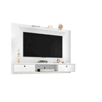 Meuble TV mural flottant de 180 cm | Style moderne du milieu du siècle | Convient aux téléviseurs de 65 po