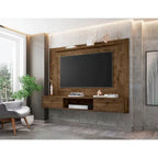 Meuble TV mural flottant de 180 cm | Style moderne du milieu du siècle | Convient aux téléviseurs de 65 po