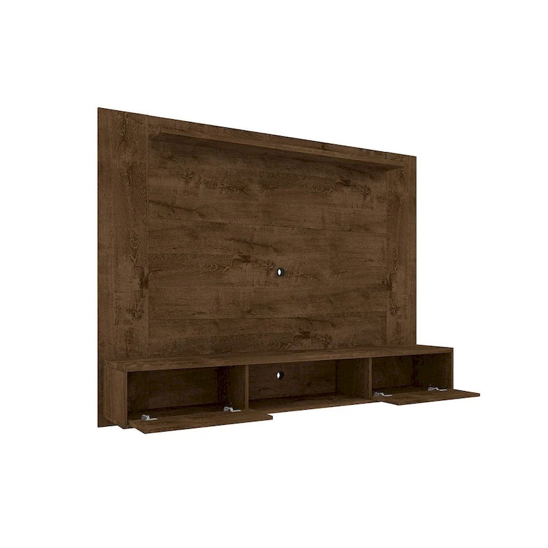 Meuble TV mural flottant de 180 cm | Style moderne du milieu du siècle | Convient aux téléviseurs de 65 po