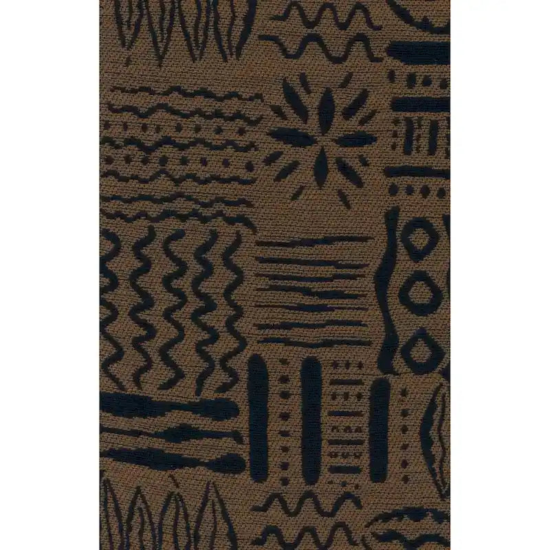 Double Papasan Chair with Tapestry Cushion | Rattan Base | Seats 2, Eco-Fill