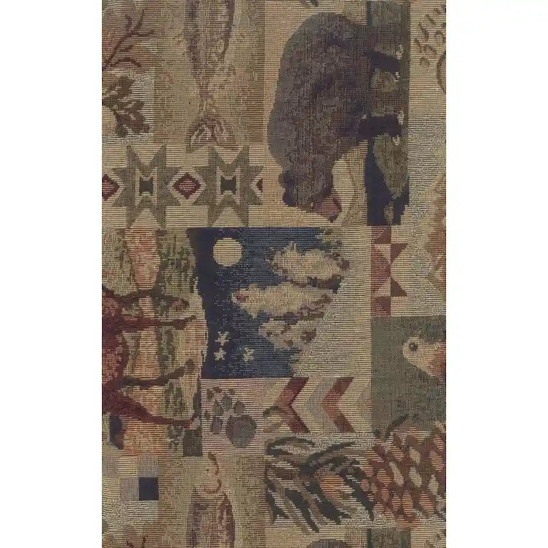 Double Papasan Chair with Tapestry Cushion | Rattan Base | Seats 2, Eco-Fill