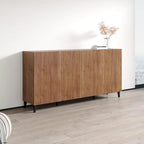 Buffet moderne de 75 po au fini mat | Grand espace de rangement | Fabrication européenne, livré à plat