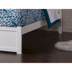 Lit plateforme King avec lit gigogne double XL | Bois massif | Sans sommier tapissier, capacité de 363 kg