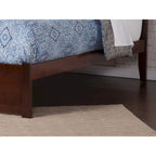 Lit plateforme King avec lit gigogne double XL | Bois massif | Sans sommier tapissier, capacité de 363 kg