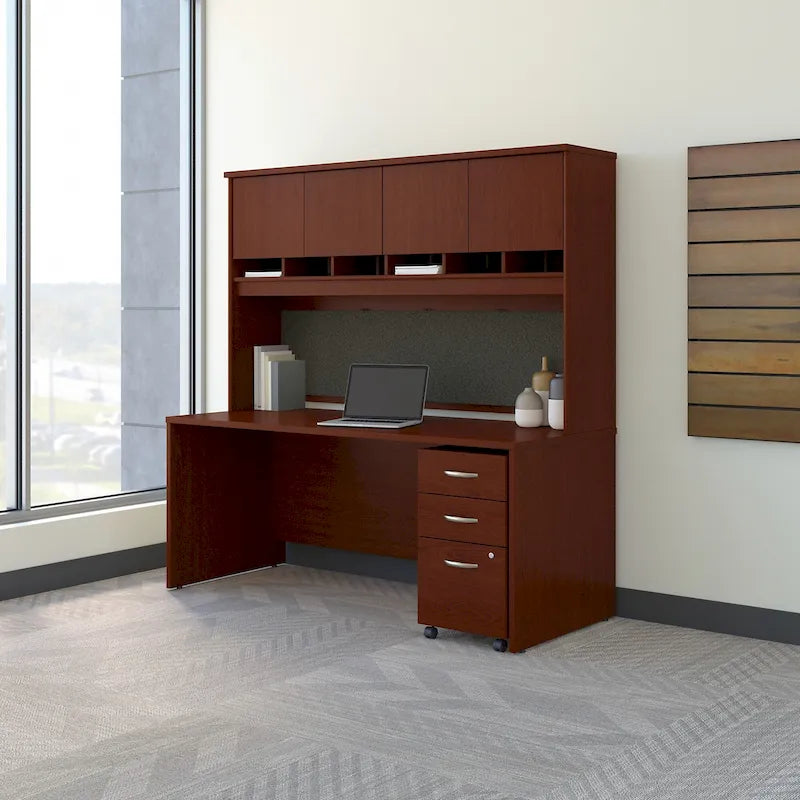Bureau Series C 72 x 30 avec huche et tiroirs