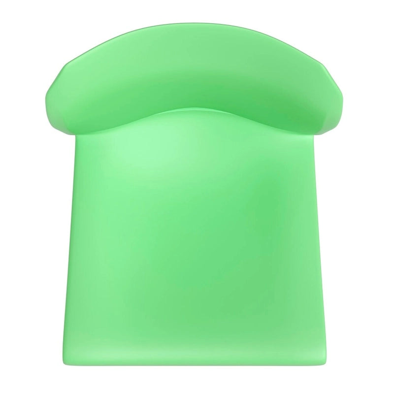 Chaise empilable ergonomique à dossier plein avec piétement luge thermolaqué, capacité de 399 kg