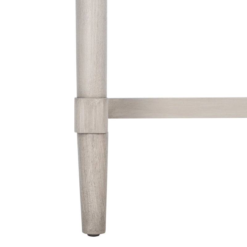 Console 2 tiroirs | Style Campagne Française | Détails sculptés, finition élégante, 91 cm l.