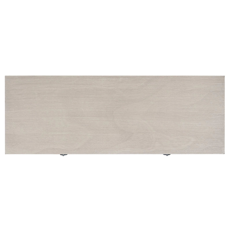 Console 2 tiroirs | Style Campagne Française | Détails sculptés, finition élégante, 91 cm l.