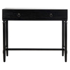 Console 2 tiroirs | Style Campagne Française | Détails sculptés, finition élégante, 91 cm l.