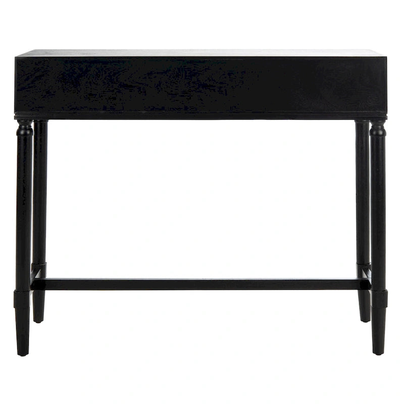 Console 2 tiroirs | Style Campagne Française | Détails sculptés, finition élégante, 91 cm l.