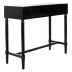 Console 2 tiroirs | Style Campagne Française | Détails sculptés, finition élégante, 91 cm l.