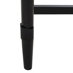 Console 2 tiroirs | Style Campagne Française | Détails sculptés, finition élégante, 91 cm l.