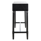 Console 2 tiroirs | Style Campagne Française | Détails sculptés, finition élégante, 91 cm l.