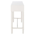 Console 2 tiroirs | Style Campagne Française | Détails sculptés, finition élégante, 91 cm l.