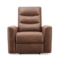 Fauteuil inclinable manuel en tissu | Structure en pin massif | 100 % polyester, capacité de 136 kg