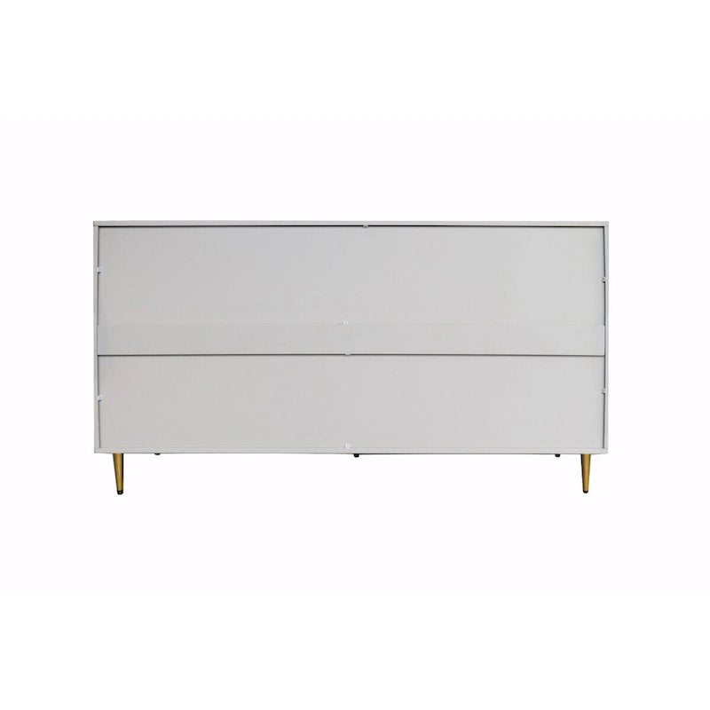 Buffet de salle à manger 4 portes laqué moderne en bois
