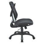 Chaise de bureau de direction en maille (dossier et assise) | Support lombaire ergonomique | Réglage pneumatique de la hauteur