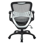 Chaise de bureau de direction en maille (dossier et assise) | Support lombaire ergonomique | Réglage pneumatique de la hauteur