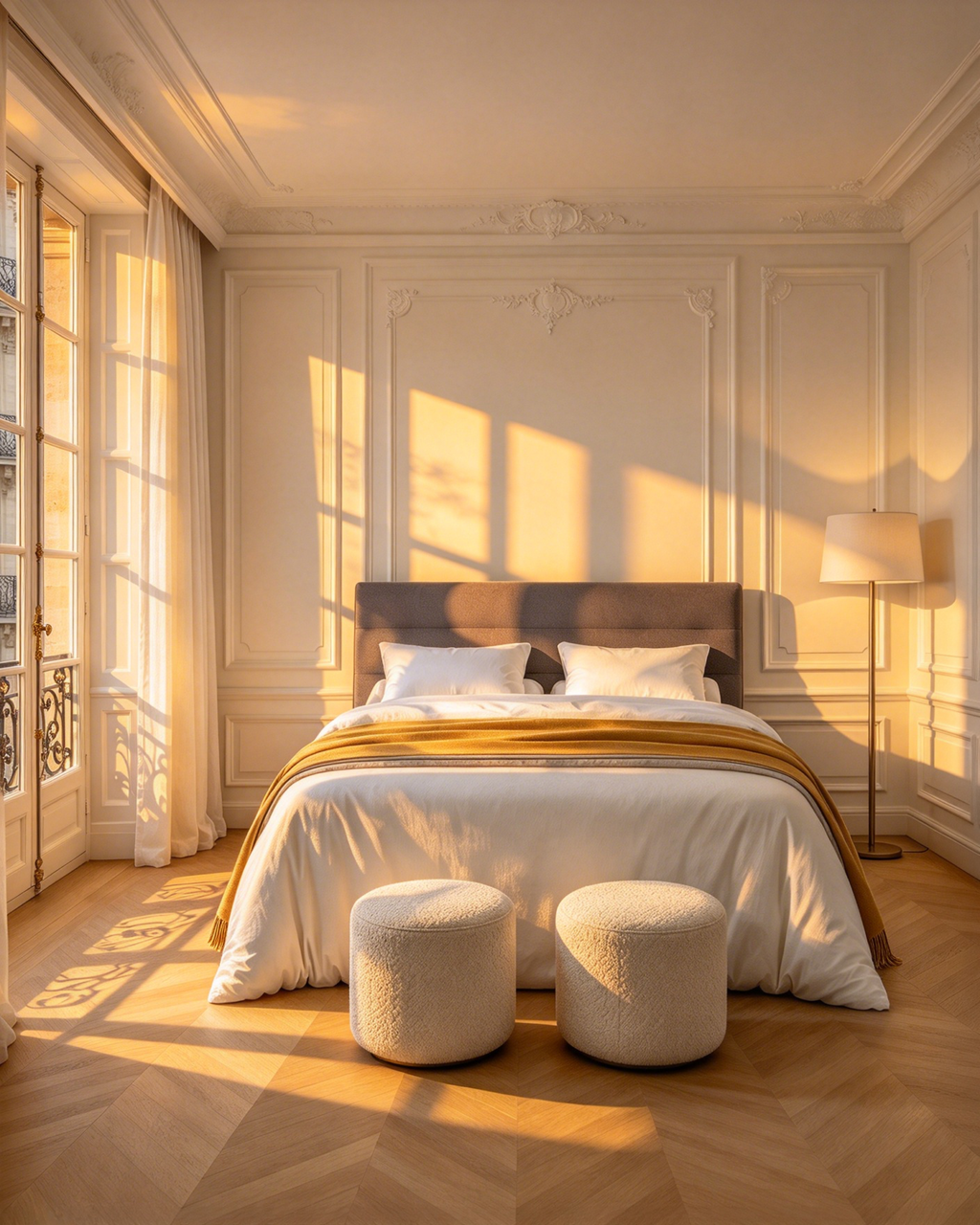 Tête de lit capitonnée universelle